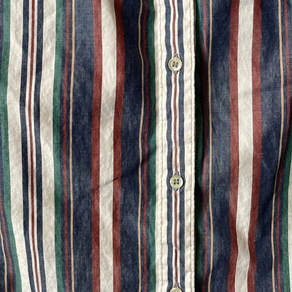 Vintage JG Hook multi striped long sleeve button down - Picture 3 of 5